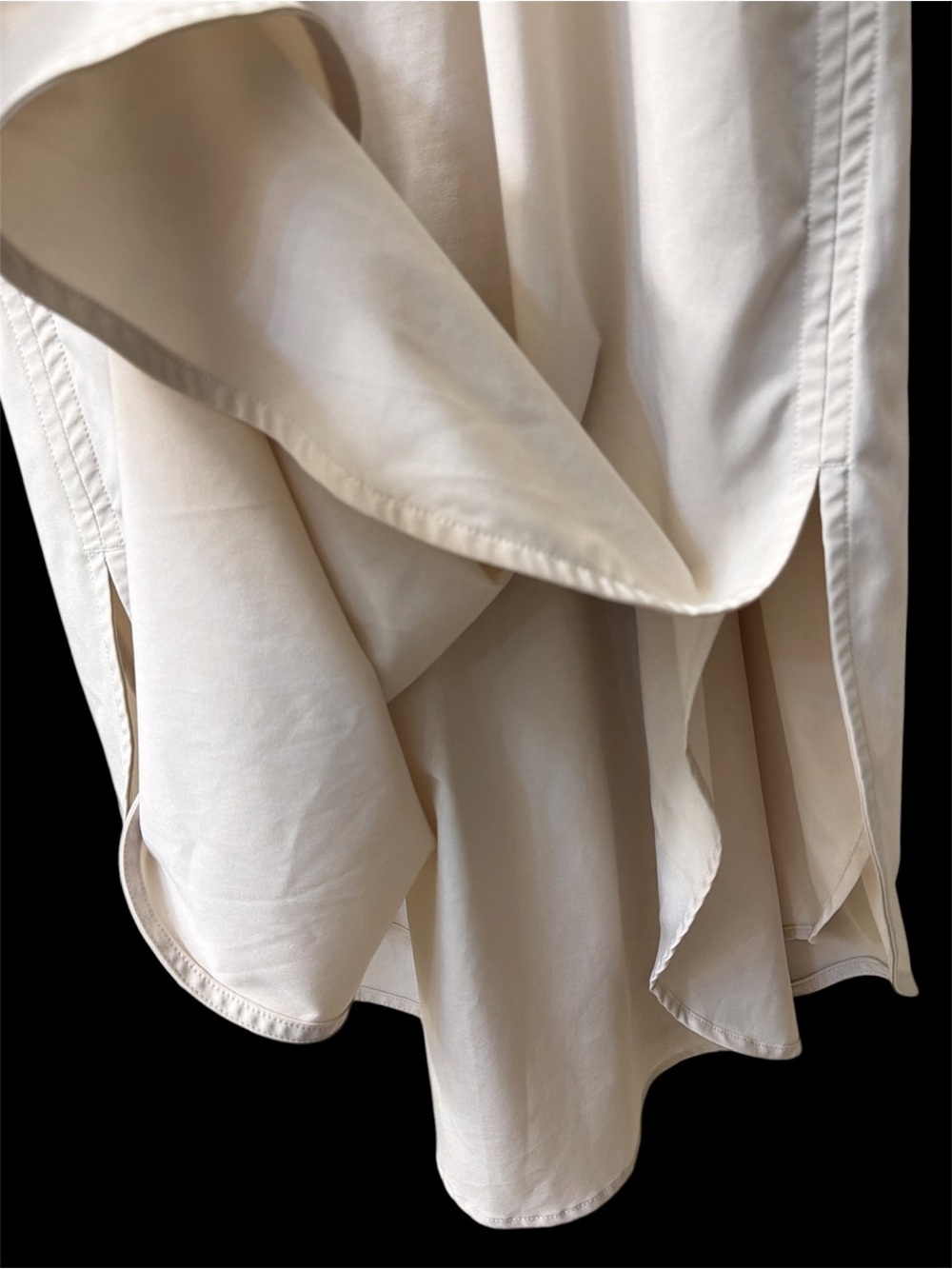 NWOT CALIA by Carrie Underwood Sleeveless Drawstring Midi Dress in Birch Medium - Picture 6 of 8